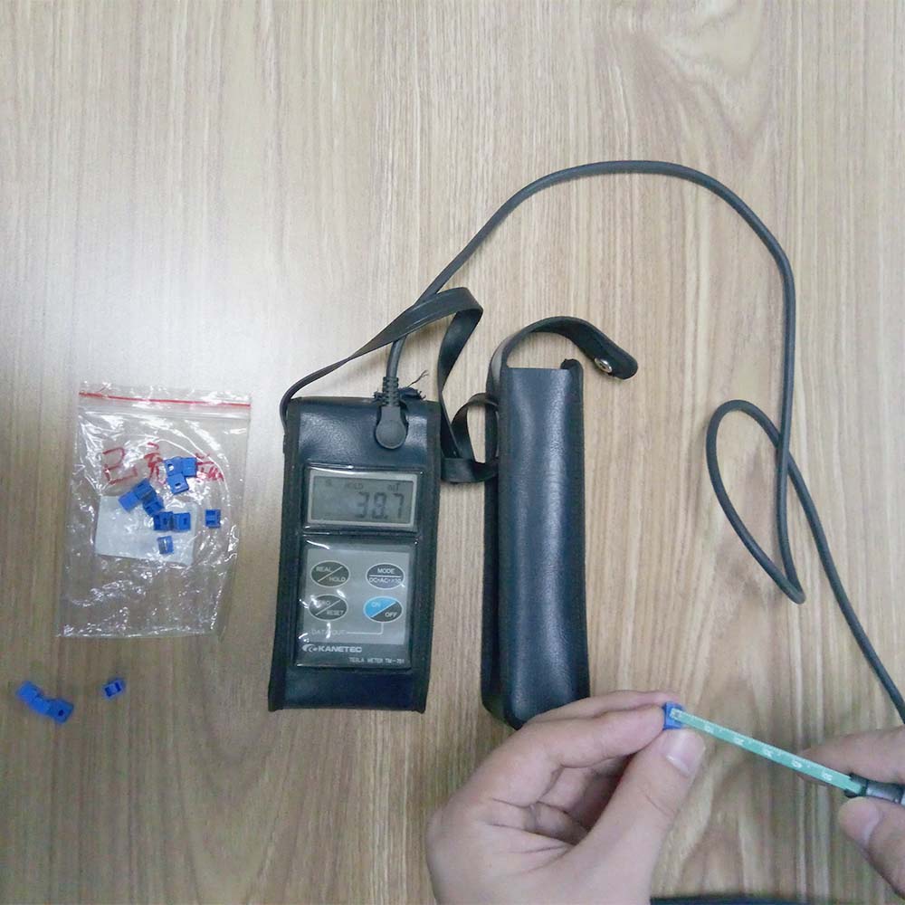 Precision Magnetization for Ferrite Cubes